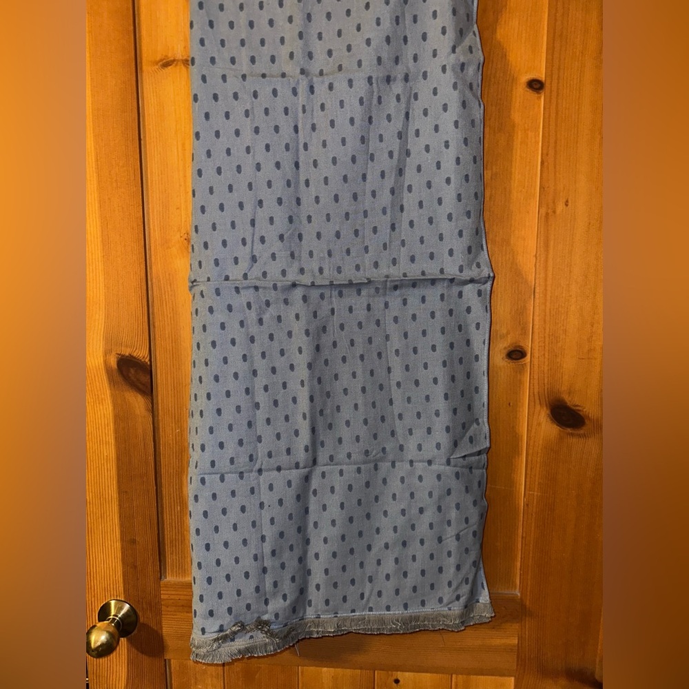 Ann Taylor Scarf Blue brand new never worn still has tags